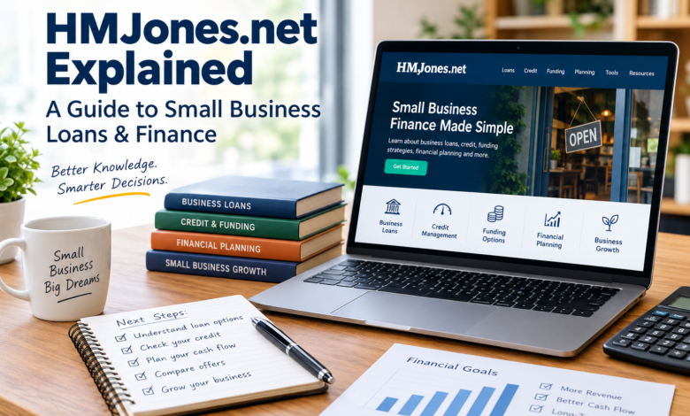 HMJones.net Explained: A Guide to Small Business Loans & Finance